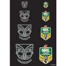 Warriors NRL Logo Icing Sheet